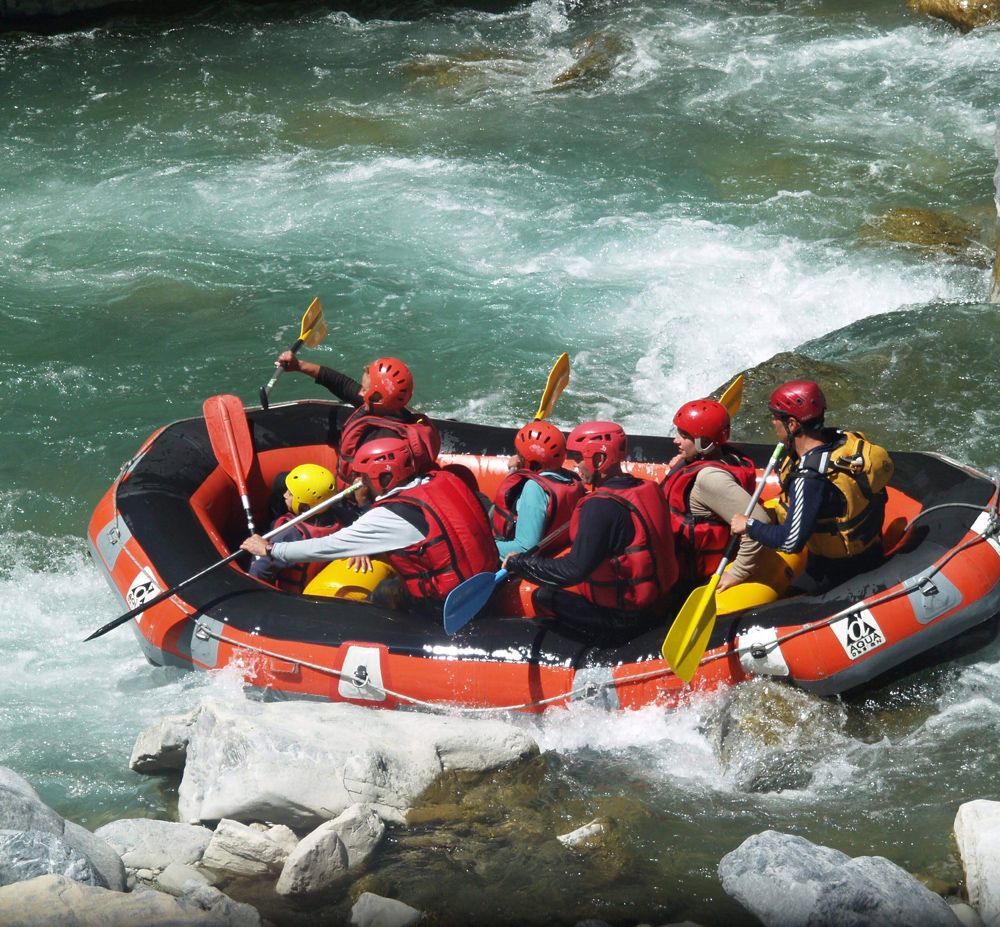 rafting